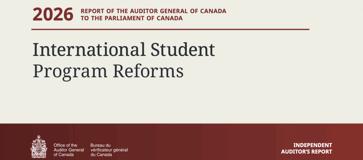 OAG Canada’s Audit of the International Students Program